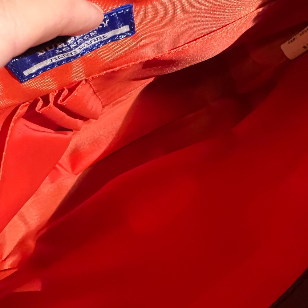 Rare Burberry Blue Signature Hobo striped vibrant colors w/black leather trim - Picture 7 of 15